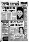 Belfast News-Letter Monday 12 January 1987 Page 1