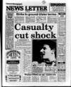 Belfast News-Letter Monday 01 February 1988 Page 1