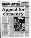 Belfast News-Letter Monday 29 February 1988 Page 1