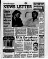 Belfast News-Letter Saturday 09 July 1988 Page 1