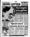 Belfast News-Letter Friday 05 August 1988 Page 1
