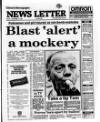 Belfast News-Letter Friday 09 September 1988 Page 1