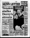 Belfast News-Letter Saturday 08 October 1988 Page 1