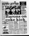 Belfast News-Letter Saturday 14 January 1989 Page 1
