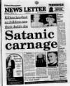 Belfast News-Letter Wednesday 08 March 1989 Page 1
