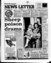 Belfast News-Letter Saturday 08 April 1989 Page 1