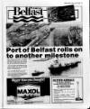 Belfast News-Letter Tuesday 20 June 1989 Page 21