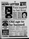 Belfast News-Letter Tuesday 08 August 1989 Page 1