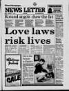 Belfast News-Letter Friday 11 August 1989 Page 1