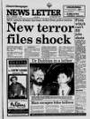Belfast News-Letter Friday 15 September 1989 Page 1