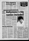 Belfast News-Letter Saturday 16 September 1989 Page 22