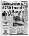 Belfast News-Letter Wednesday 03 January 1990 Page 1