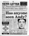 Belfast News-Letter Saturday 06 January 1990 Page 1