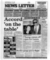 Belfast News-Letter Monday 22 January 1990 Page 1