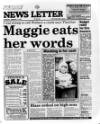 Belfast News-Letter Thursday 01 February 1990 Page 1