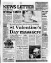 Belfast News-Letter Thursday 15 February 1990 Page 1