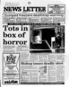 Belfast News-Letter Monday 12 March 1990 Page 1
