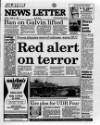 Belfast News-Letter Friday 27 April 1990 Page 1