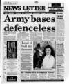 Belfast News-Letter Wednesday 23 May 1990 Page 1