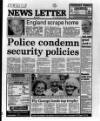 Belfast News-Letter Monday 02 July 1990 Page 1