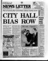 Belfast News-Letter Saturday 17 November 1990 Page 1