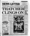 Belfast News-Letter Wednesday 21 November 1990 Page 1