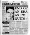 Belfast News-Letter Friday 23 November 1990 Page 1
