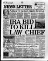 Belfast News-Letter Saturday 01 December 1990 Page 1