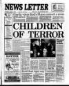 Belfast News-Letter Saturday 13 April 1991 Page 1