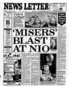 Belfast News-Letter Monday 15 April 1991 Page 1