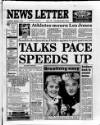 Belfast News-Letter Saturday 07 March 1992 Page 1