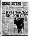 Belfast News-Letter Thursday 02 April 1992 Page 1