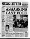 Belfast News-Letter Friday 03 April 1992 Page 1