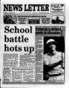 Belfast News-Letter Thursday 04 June 1992 Page 1