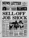 Belfast News-Letter Thursday 06 August 1992 Page 1