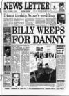 Belfast News-Letter Friday 11 December 1992 Page 1