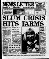 Belfast News-Letter Thursday 01 July 1993 Page 1
