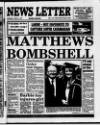Belfast News-Letter Thursday 08 July 1993 Page 1