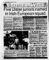 Belfast News-Letter Wednesday 21 July 1993 Page 20