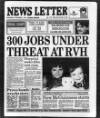 Belfast News-Letter Wednesday 01 September 1993 Page 1