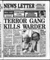 Belfast News-Letter Thursday 02 September 1993 Page 1
