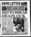 Belfast News-Letter Monday 13 September 1993 Page 1