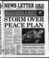 Belfast News-Letter Friday 05 November 1993 Page 1