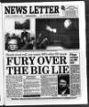 Belfast News-Letter Monday 29 November 1993 Page 1