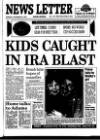 Belfast News-Letter Monday 20 December 1993 Page 1