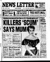 Belfast News-Letter Friday 08 April 1994 Page 1