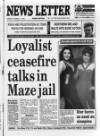 Belfast News-Letter Tuesday 11 October 1994 Page 1