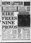 Belfast News-Letter Thursday 10 November 1994 Page 1