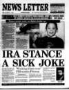 Belfast News-Letter Friday 01 March 1996 Page 1