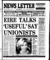 Belfast News-Letter Tuesday 12 March 1996 Page 1
